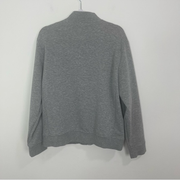 VINCE Men’s Knit Bomber Jacket Grey Gray Size Large As Seen On Freddie Benson - Picture 5 of 16